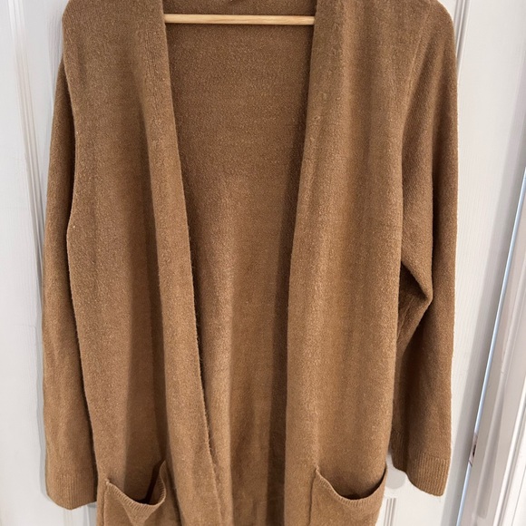 Old Navy Sweaters - Old Navy Camel Brown Open-Front Cardigan Sweater XL